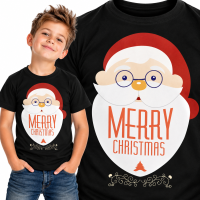 KOSZULKA DZIECIĘCA ŚWIĄTECZNA MERRY CHRISTMAS 2